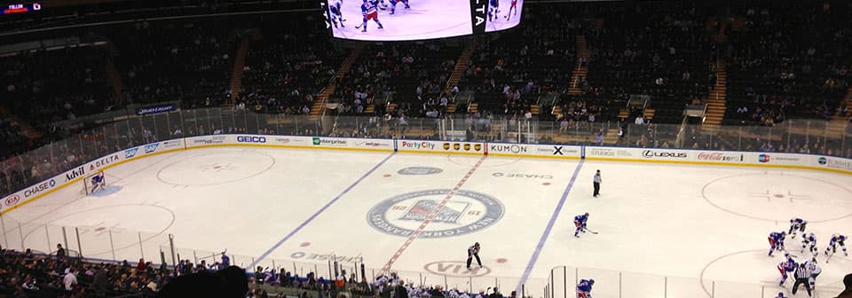 Calgary Flames at New York Rangers