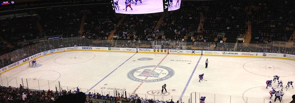Detroit Red Wings at New York Rangers